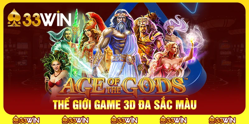 Thế giới game 3D đa sắc màu